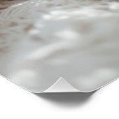 Ethereal Feline Serenity Poster (Ecke)