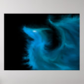 Ethereal-Flammendrache Poster (Vorne)