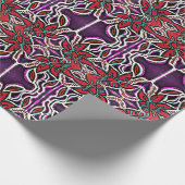 Ethereal Floral Print Geschenkpapier (Ecke)