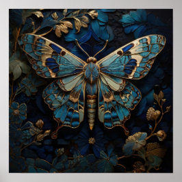Ethereal Flüge - Butterfly Digital Art Poster