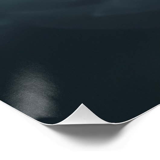 Ethereal Fox in Smoke & Mist – Mystical Poster (Ecke)