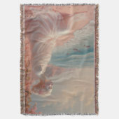 Ethereal Frau am Dreamy Beach Decke (Vorderseite Vertikal)