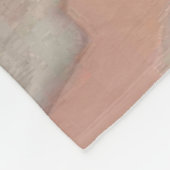 Ethereal Frau am Dreamy Beach Fleecedecke (Ecke)