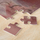 Ethereal Frau am Dreamy Beach Puzzle (Seite)