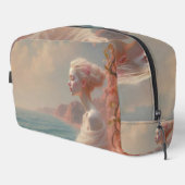 Ethereal Frau am Dreamy Beach Waschbeutel (Rechte Ecke)