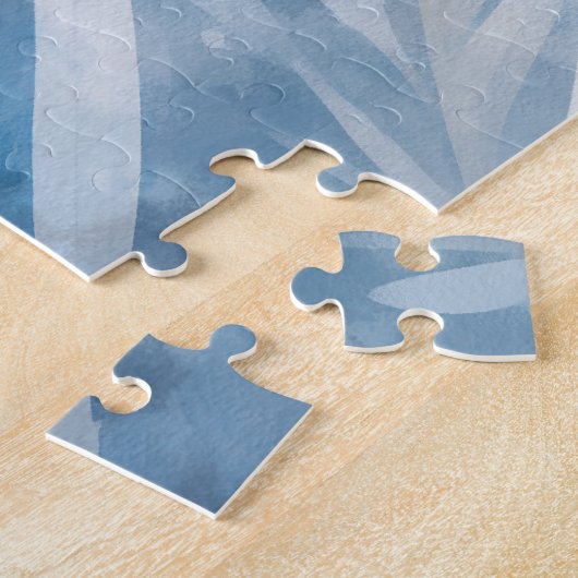 Ethereal Frozen Snow Queen Fantasy Art Puzzle (Seite)