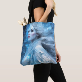 Ethereal Frozen Snow Queen Fantasy Art Tasche