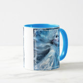 Ethereal Frozen Snow Queen Fantasy Art Tasse (VorderseiteRechts)