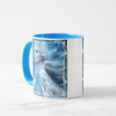 Ethereal Frozen Snow Queen Fantasy Art Tasse (Vorderseite Links)