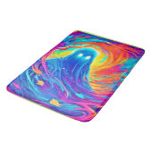 Ethereal Ghosting Schöpfung Badematte (Schrägansicht)