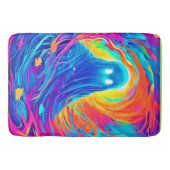 Ethereal Ghosting Schöpfung Badematte (Vorderseite)