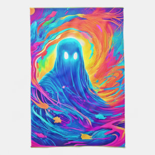 Ethereal Ghosting Schöpfung Geschirrtuch