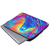Ethereal Ghosting Schöpfung Laptopschutzhülle (Vorne Knopf)