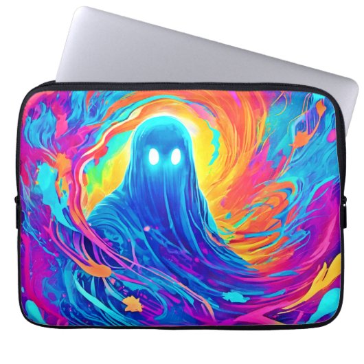 Ethereal Ghosting Schöpfung Laptopschutzhülle (Vorderseite)