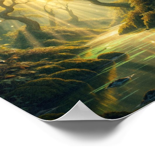 Ethereal Glade Poster (Ecke)