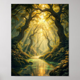 Ethereal Glade Poster
