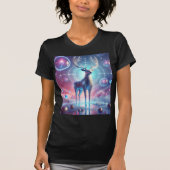 Ethereal Glasing Stag T - Shirt Design. (Vorderseite)