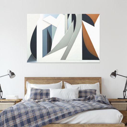 Ethereal Glimpse Leinwanddruck (Insitu (Schlafzimmer))