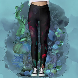 Ethereal Glow Quellyfish Leggings