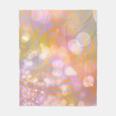 Ethereal Glow Spirals and Light Fleece Blanket (Vorderseite)