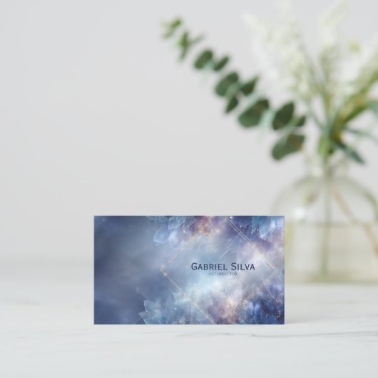 Ethereal Glows Visitenkarte (Stehend Vorderseite)