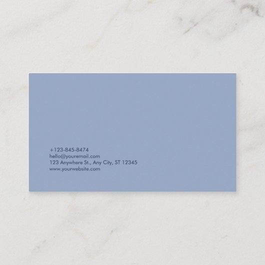 Ethereal Glows Visitenkarte (Rückseite)