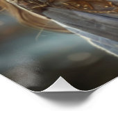 *~* Ethereal Goddess Golden Light Fantasy Portrait Poster (Ecke)