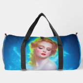 Ethereal Goddess Portrait - surreale Fantasie Duffle Bag (Rückseite)