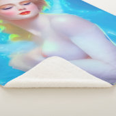 Ethereal Goddess Portrait - surreale Fantasie Sherpadecke (3/4)