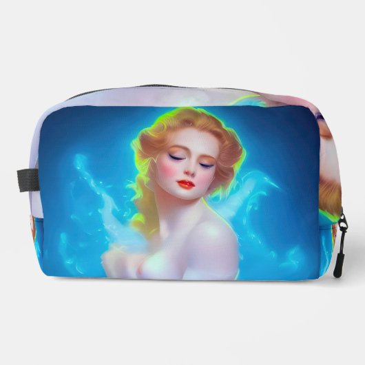 Ethereal Goddess Portrait - surreale Fantasie Waschbeutel (Vorderseite)