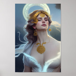Ethereal Goddess Poster