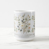 Ethereal Gold & Sage Botanische Kollektion Kaffeetasse (Mittel)