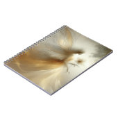 Ethereal Goldene Märchen mit Wispy Wings Notizblock (Linke Seite)