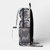 Ethereal Grau Rose Bedruckter Rucksack (Rechts)