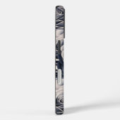 Ethereal Grau Rose Case-Mate iPhone Hülle (Rückseite / Rechts)