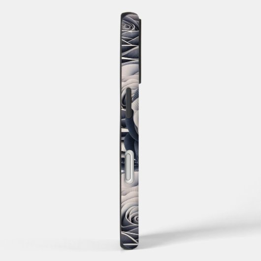 Ethereal Grau Rose Case-Mate iPhone Hülle (Rückseite / Rechts)