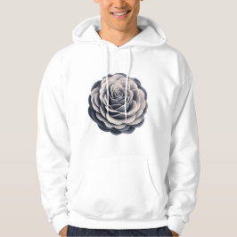 Ethereal Grau Rose Hoodie