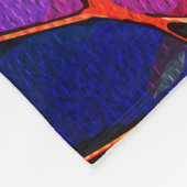 Ethereal Guardian Embrace - Fantasy Stected Glass Fleecedecke (Ecke)