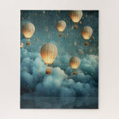 Ethereal Heißluftballons Puzzle (Vertikal)