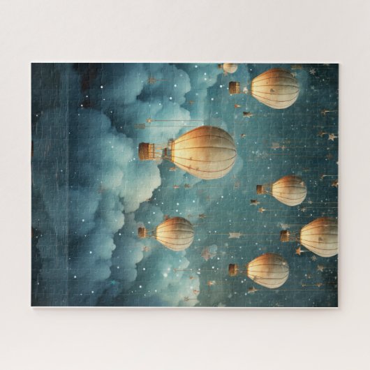 Ethereal Heißluftballons Puzzle (Horizontal)