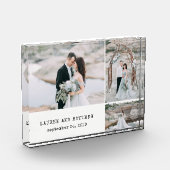 Ethereal Hochzeit | 3 FotoCollage Fotoblock (Links)