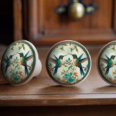 Ethereal Hummingbird Dance Keramik Knob Pull Keramikknauf