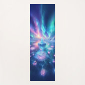 Ethereal Ice Crystal Fantasy Design Yogamatte (Vorderseite)