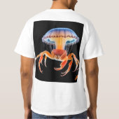 Ethereal Jellyfish Elegance T - Shirt" T-Shirt (Rückseite)