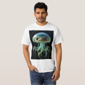 Ethereal Jellyfish Elegance T - Shirt" T-Shirt (Vorne ganz)