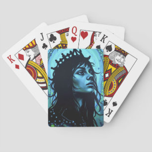 Ethereal King: Fusion von Kunst und Fantasie Spielkarten