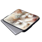 Ethereal-Kosmos-Blume Laptopschutzhülle (Vorne Knopf)