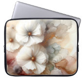 Ethereal-Kosmos-Blume Laptopschutzhülle (Vorderseite)