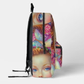 Ethereal-Kronenportrait Bedruckter Rucksack (Links)