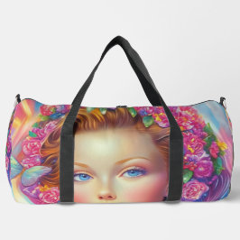 Ethereal-Kronenportrait Duffle Bag
